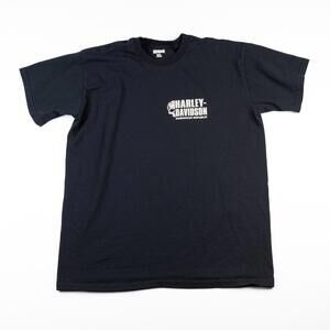Harley Davidson Motorcycles Dominican Republic Black T-Shirt Tee Size XL